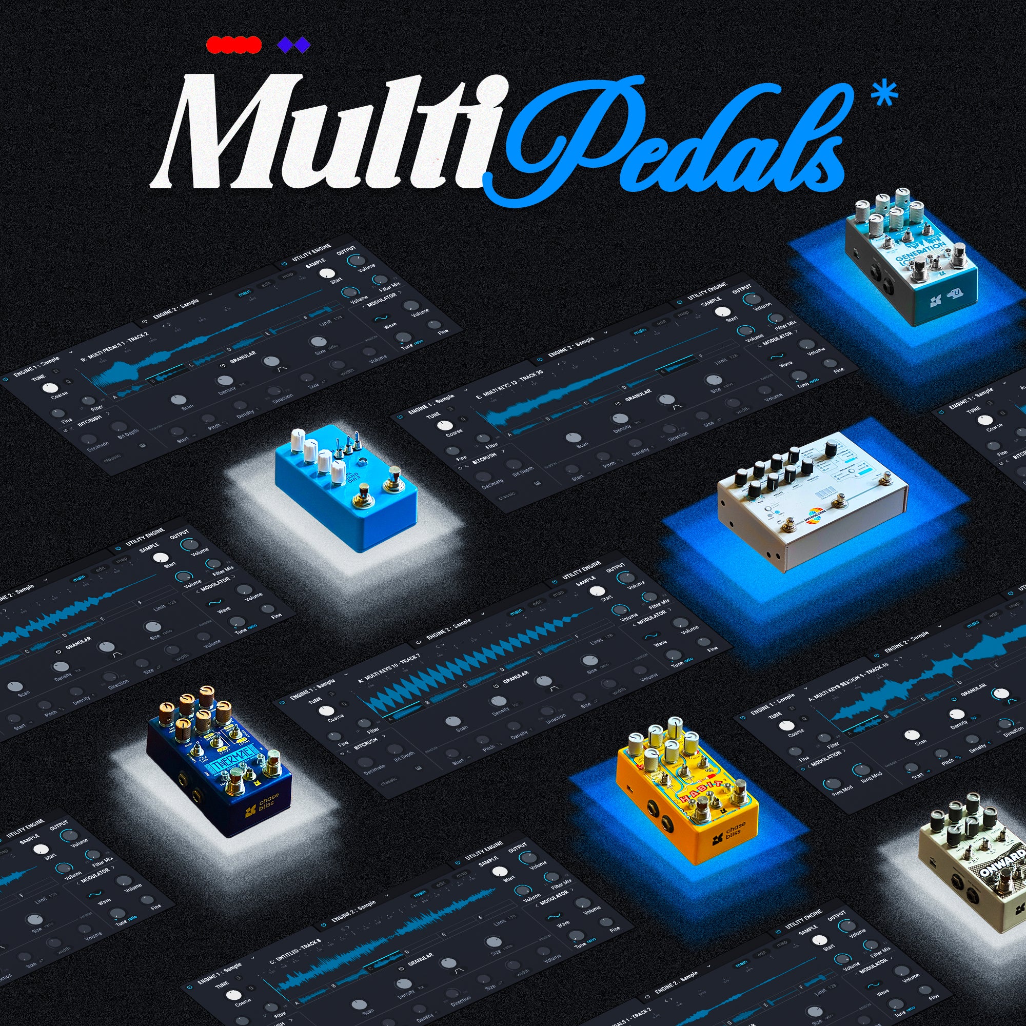 pedals for synth Multi Pedals
