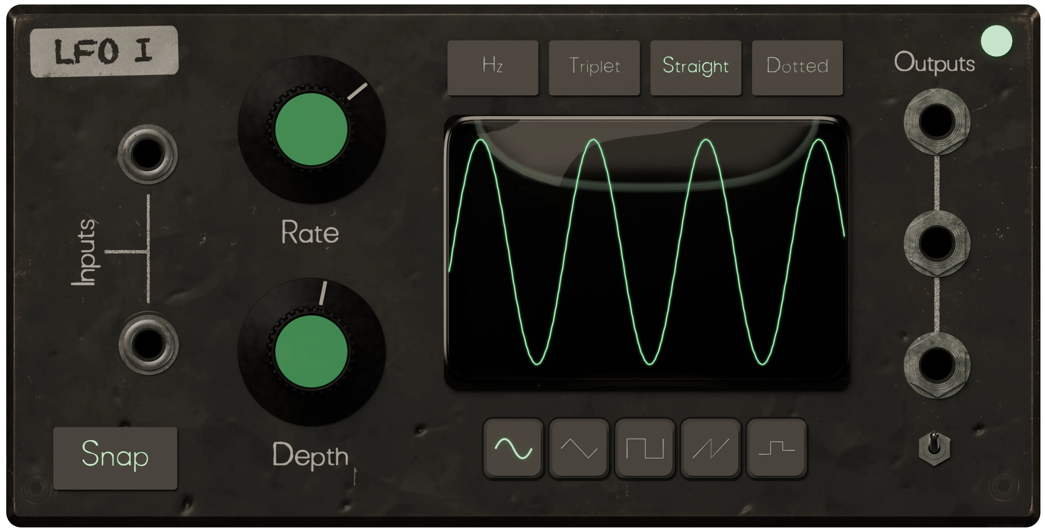 The LFO module.
